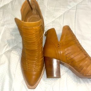 Anthropologie silent D Leanah bootie